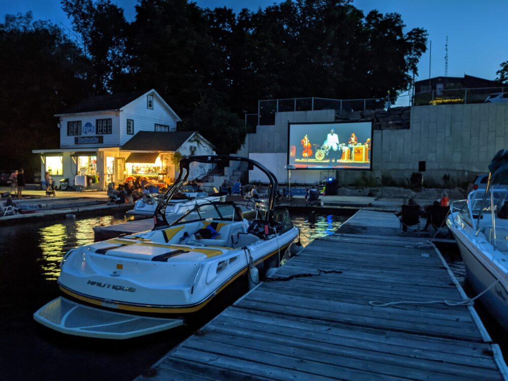 Boat in Movie Night