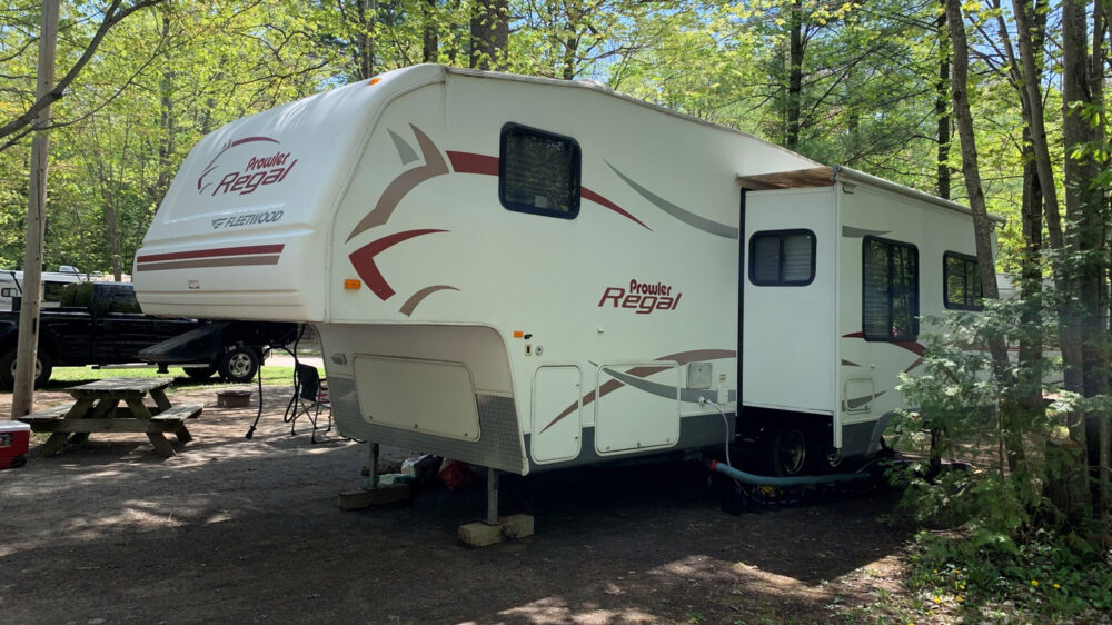 Camping in Muskoka