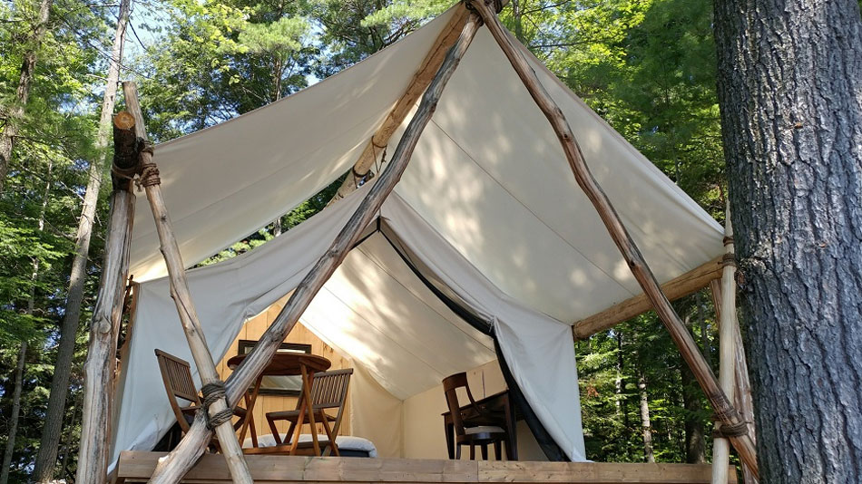 Go Glamping in Muskoka