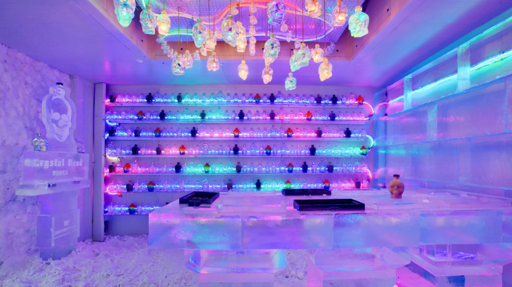 Crystal Head Vodka ICEBAR