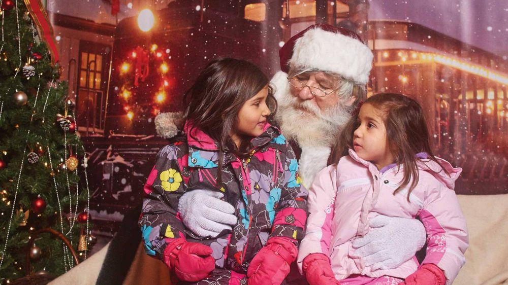 A Portage Flyer Christmas - Evening Train Ride to Santa