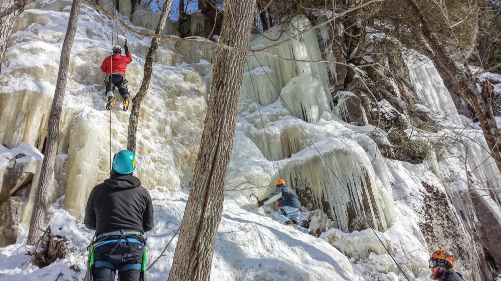 Liv Outside - Ice Climbing