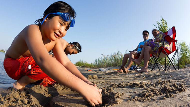 Embrace the Heat at a Nearby Beach