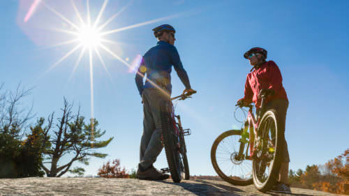 Biosphere Bikes at Georgian Bay Islands National Park