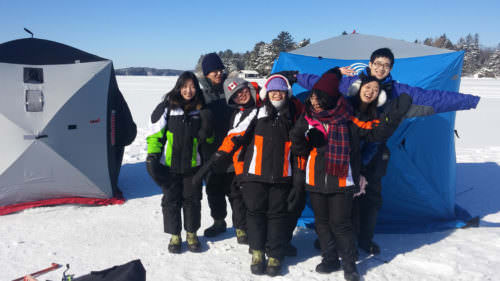 Ice Fishing Getaways In Ontario Ice Fishing Adventures In Muskoka