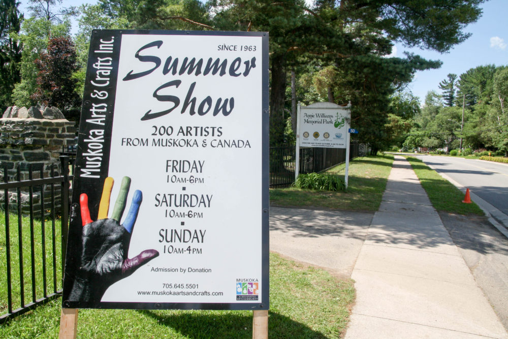 muskokaartsandcraftssummershow Muskoka Tourism