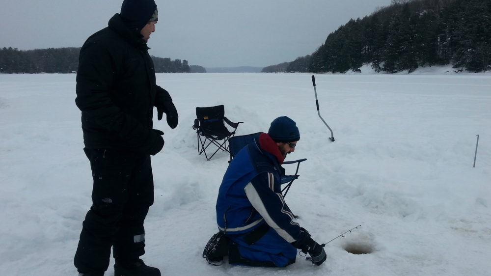 Ice Fishing Getaways In Ontario Ice Fishing Adventures In Muskoka