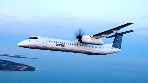 Porter Airlines flying into Muskoka Summer 2019