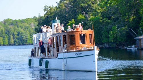 Cruise Lake of Bays aboard the Famed SS Bigwin