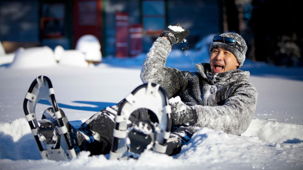 Snowshoeing