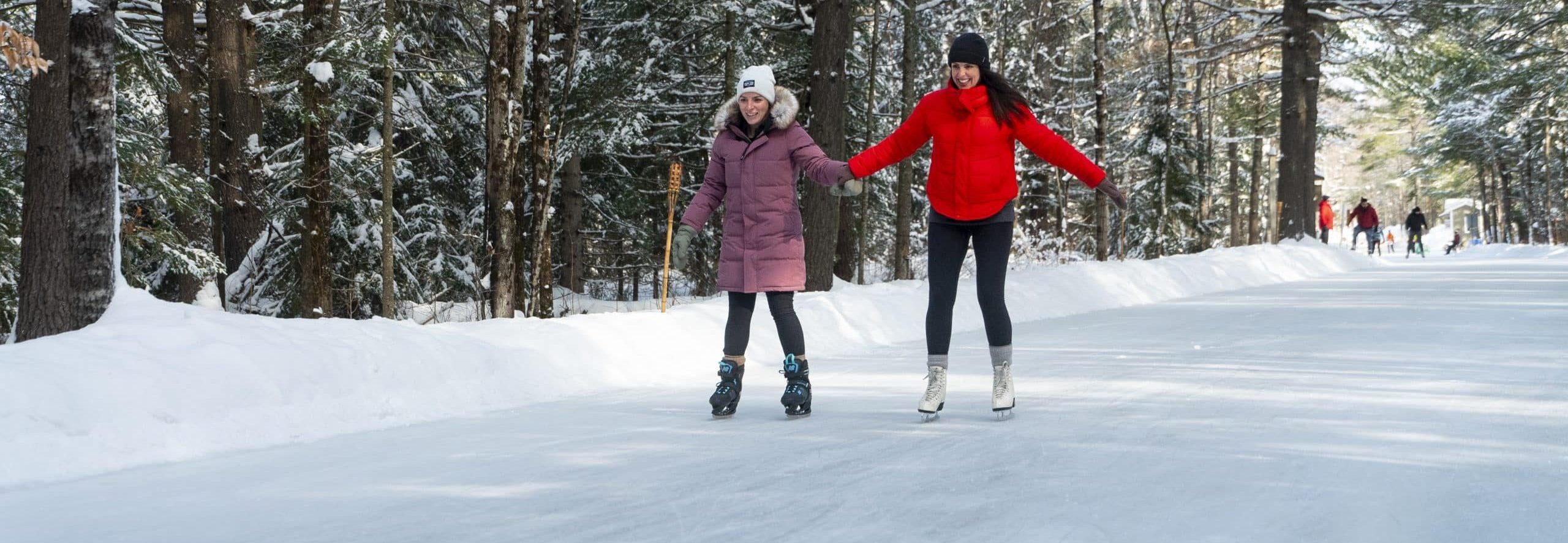 Ice Skating Path at Arrowhead Provincial Park